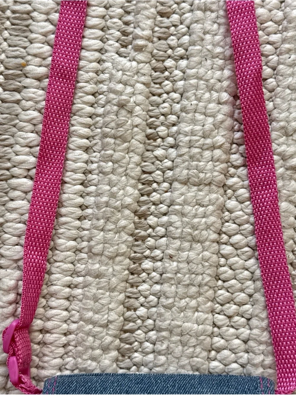 Barbie 2002 Vintage Cross Body Purse bag Denim Pink Mattel Vtg Y2k Kids Rare